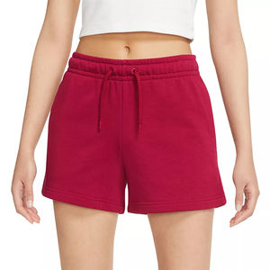 Women's High-Waisted Summer Sweat <b>Shorts</b> Custom Drawstring Pockets Breathable Casual Solid Logo <b>Decoration</b> for Yoga-Wholesale - Product Image 1