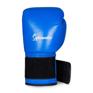 Gants de boxe en cuir de 6 à 14 oz - Respirants, protection UV, personnalisables, gants professionnels pour l'entraînement sportif - Product Image 4