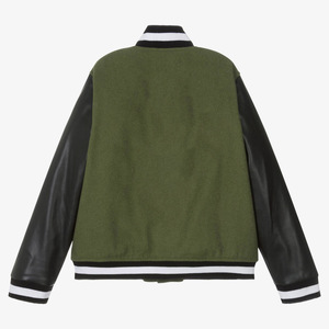 Meilleure Qualité Logo Personnalisé High Street Lettre Motif Varsity Veste Marque Privée pour Hommes - Product Image 5