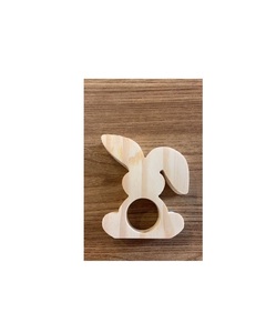 Handcrafted <b>wooden</b> <b>napkin</b> <b>rings</b> with elegant rustic design perfect for farmhouse dining table setting decoration - Product Image 4