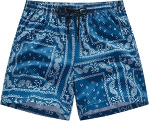 Men's Summer Casual High Waist Graphic Print <b>Shorts</b> Breathable Boho Paisley Drawstring <b>Pockets</b> Hot Summer Trending Track <b>Shorts</b> - Product Image 1