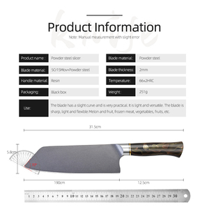 ชุดช้อนส้อมสแตนเลสแบบมืออาชีพพร้อมที่จับเรซิน - Product Image 2