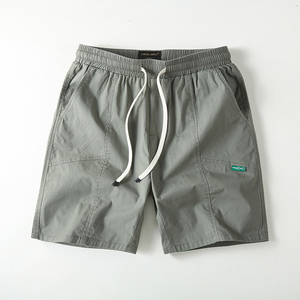 Vente en gros OEM short d'été personnalisé pour hommes short de sport en nylon et polyester avec taille élastique motif solide - Product Image 6