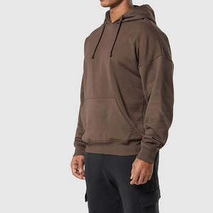 Sudaderas Extra Grandes para Hombre de Alta Calidad, Mezcla de Poliéster/Algodón, Logotipo Personalizado, Ropa de Invierno, Talla Grande, Estilo Urbano, Felpa, Ecológicas - Product Image 3
