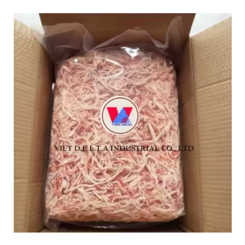 Оптовая продажа, здоровые закуски из морепродуктов, сушеные измельченные кальмары из Вьетнама, упаковка в коробке с пряным вкусом