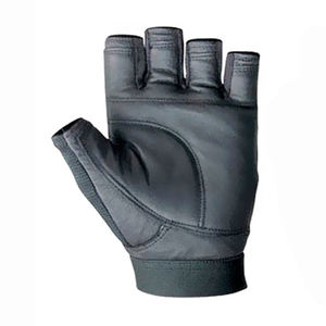 ถุงมือไมโครไฟเบอร์ระบายอากาศน้ำหนักเบาครึ่งนิ้วหนังแท้สำหรับยกยิมฟิตเนสขี่จักรยานรถบัสขับรถ - Product Image 3