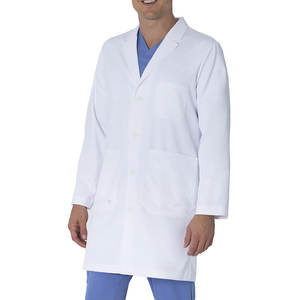Bata de Laboratorio Médica de Alta Calidad 100% Algodón, Bata de Laboratorio Médica a Precio Económico para Hombre - Product Image 1