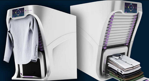 @@ # NOUVEAU FOLDIMATE Robot plieur et repasseur de vêtements Équipement de blanchisserie BLANC - Product Image 3