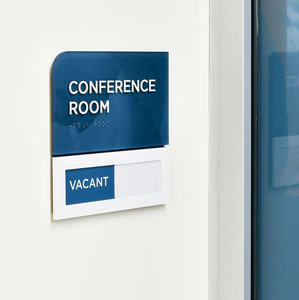 Custom Acrylic Office Door <b>Number</b> Plate Braille Signs Exam Meeting Room Door Name Sign - Product Image 5