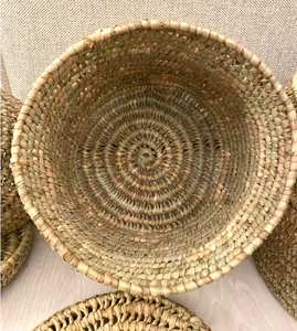 Best Selling Set 3 Seagrass Storage <b>Basket</b> Hand <b>Woven</b> <b>Basket</b> Home Decor - Product Image 4