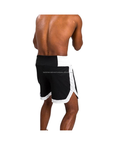 <b>Polyester</b>/Nylon Plain Dyed Martial Arts <b>Shorts</b> with Needle Detection Lightweight Stretch Quick Dry Martial Arts Wear - Product Image 5