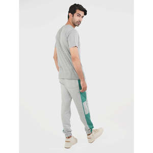 Pantalon de jogging taille haute décontracté et élégant AURTORO, taille XL, léger, ample, vêtements de sport, logo personnalisable, bande latérale - Product Image 4