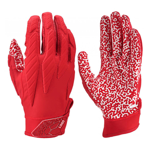 Gants de football américain rembourrés légers professionnels adultes gants de performance améliorés gants de football américain collants - Product Image 4