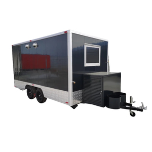 Remolque de Comida Móvil Mini con Capacidad de Carga de 40T para Venta Ambulante en Exteriores - Material de Fibra de Vidrio Precio Económico - Product Image 1