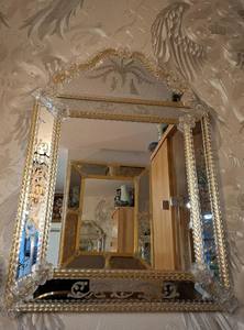 Espejo veneciano de Murano hecho a mano - Product Image 3