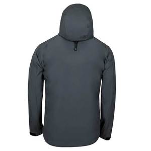 2025 nuevo logotipo personalizado OEM al por mayor pedido a granel hombres impermeable a prueba de viento chaqueta Softshell de lana para senderismo - Product Image 3