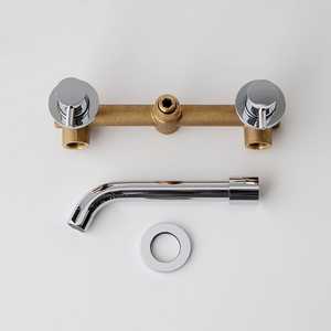 Grifo Mezclador Cromado de Pared FIEMME para Lavabo, Accesorios de Baño - Product Image 2
