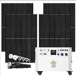 เครื่องกำเนิดไฟฟ้าพลังงานแสงอาทิตย์ Nature's Generator 14,400/7,200 วัตต์ รุ่น Gold Plus Se, แผงโซลาร์เซลล์ 4 แผง 410 วัตต์, กล้องวงจรปิด, ล้อเลื่อน - Product Image 2