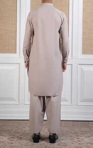 Alta calidad último diseño estilo afgano hombres Salwar Kameez Slim Fit estirable secado rápido fiesta Casual todas las estaciones bajo MOQ - Product Image 4