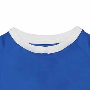 Maillot de football hommes couleur unie conception personnalisée tissu polyester respirant coupe ajustée maille panneau latéral football fait par robe sport - Product Image 2