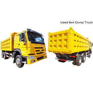 รถบรรทุกดีเซล FAW/มิตซูบิชิ 6x4 เกียร์อัตโนมัติ แบบเทท้าย พร้อมเครื่องยนต์ Weichai และกล้องมองหลัง - ความจุ 50 ตัน - พวงมาลัยขวา - Product Image 5