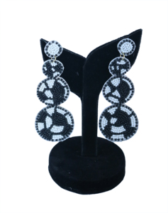 Pendientes de Letras con Cuentas Hechos a Mano, Estilo Bohemio y Moderno para Mujer, Pendientes de Alfabeto Personalizados, Joyería de Moda Bohemia - Product Image 5