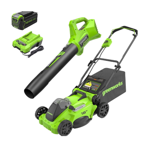 Cortacésped Inalámbrico Green Grass de 40V con Cuchilla Rotatoria, Sistema de 2 Baterías, Caja Recolectora de Césped Trasera de 100L, Potencia de 1200W para Mantenimiento de Jardines y Patios - Product Image 6