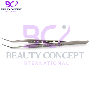 Wholesale Price Expert Sharp and Pointed Heavy Duty Good Seller Premium Quality Elegant Product Eyelash Extension Tweezers - Product Image 4