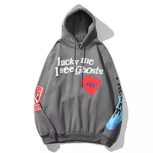 Sweatshirts à capuche surdimensionnés et lourds en éponge française pour hommes Marque privée 3D Puff Printing Zipper Sweatshirts pour l'automne - Product Image 4