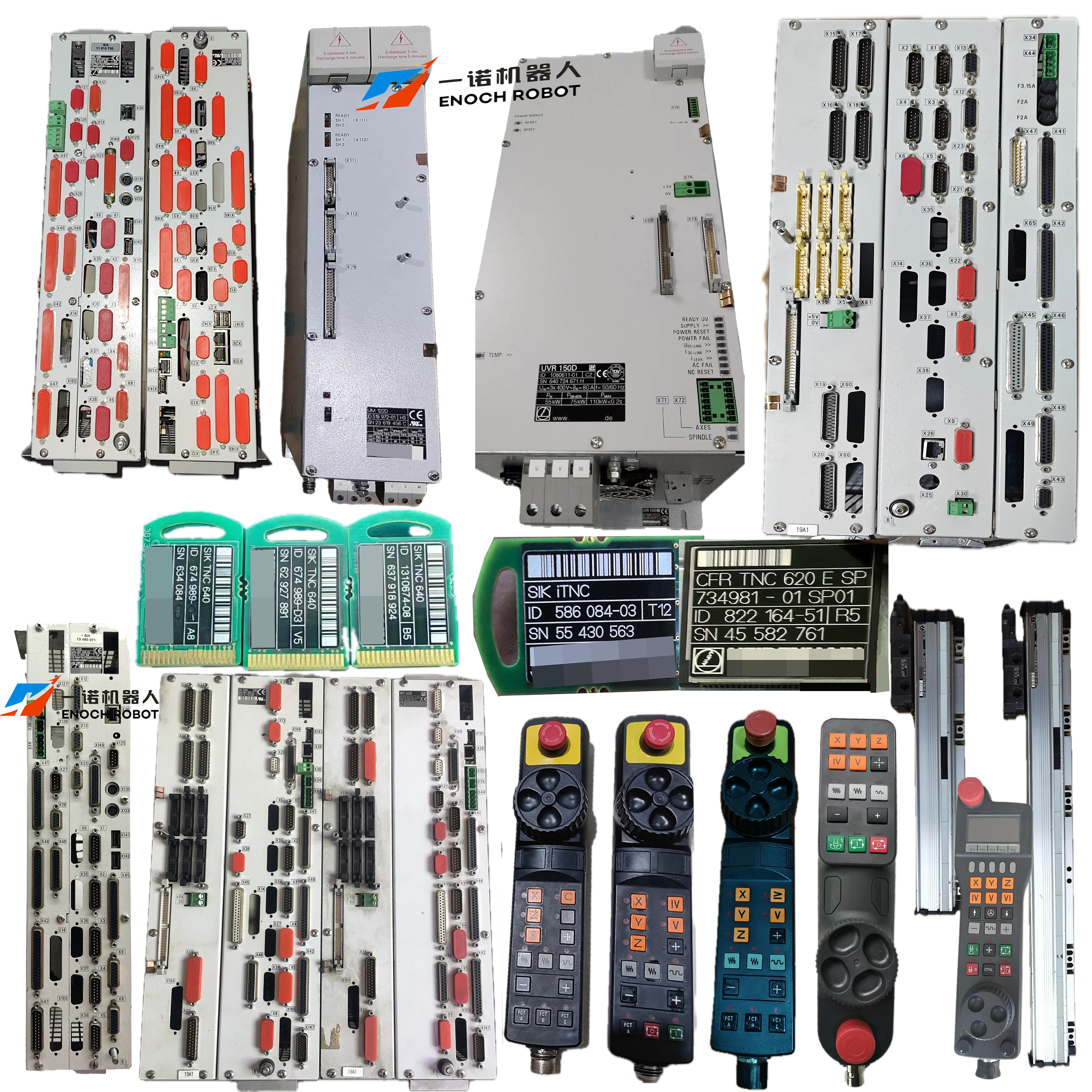 Servo Drive Models MC422E, CC424, and MC6241 for CNC Automation
