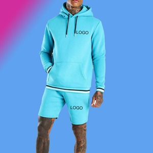 ชุดฟิตเนส2026ผู้ชายกางเกงขาสั้นธรรมดาชุดออกกำลังกายวิ่งและชุดกีฬาชุดฟิตเนส2ชิ้นโอเวอร์ไซส์ OEM - Product Image 5