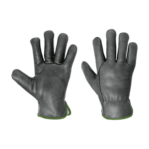 Construcción diaria Jardinería Guantes de conducción Cuero de grano de oveja Lona Abrasión Resistente al calor Guantes de seguridad suaves y cómodos - Product Image 5