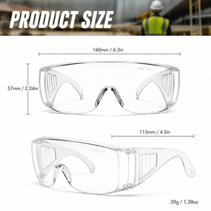 <span class=keywords><strong>Gafas</strong></span> <span class=keywords><strong>DE</strong></span> <span class=keywords><strong>SEGURIDAD</strong></span> antivaho transparentes directas <span class=keywords><strong>de</strong></span> fábrica Protección ocular personal - Product Image 5