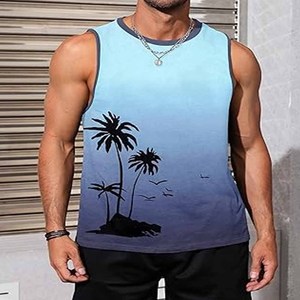 Camisetas sin mangas transpirables de estilo Vintage para hombre personalizadas subidas por Dress Sports - Product Image 3