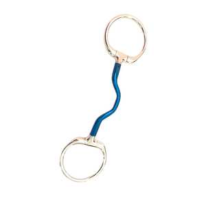 Nueva llegada de acero inoxidable de doble articulación anillo suelto Snaffle Horse Bit Riding Tack TARIQ MFG CO - Product Image 1