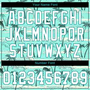 Fabriqué en usine sur mesure unisexe Hawaii plage arbre imprimé manches courtes t-shirt séchage rapide Poly coton O cou demi manches chemise d'été - Product Image 4