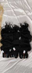 Wholesale Indian Raw <b>Hair</b> Bundles 100% Natural Raw <b>Human</b> <b>Hair</b> Bundle Extension Raw Indian Remy <b>hair</b> Manufacturer From India - Product Image 6