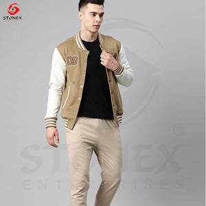 Wholesale High Quality Blank Varsity Jackets Custom <b>Men</b> Baseball Jacket Varsity Jacket for <b>Men</b> - Product Image 5