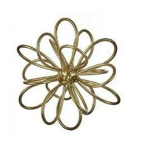 Grande sculpture en métal de conception de luxe et de tendance avec fini plaqué or pour la décoration d'hôtel de bureau à domicile prix de gros. - Product Image 6