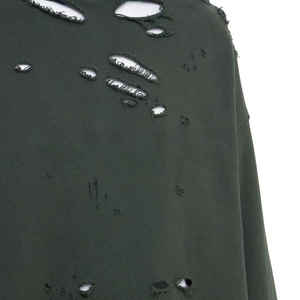 Sudadera con capucha desgastada por encargo precio al por mayor Sudadera con capucha lavada con ácido de gran tamaño material de alta calidad OEM para hombre con logotipo personalizado - Product Image 5