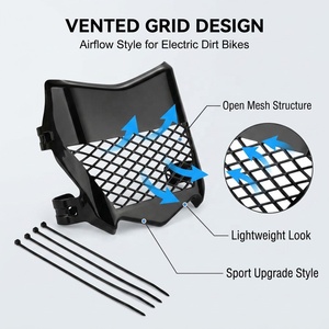 JFG Nuevo Soporte Delantero de Plástico PE para Placa de Matrícula de Motocicleta para <span class=keywords><strong>Surron</strong></span> Ultra Bee Light Bee Talaria Sting E Ride Pro Yozma In10 - Product Image 3