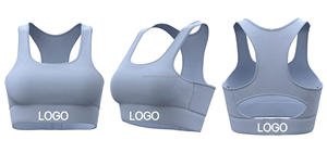 2025 High Quality Four-Way <b>Stretch</b> Backless Halter Yoga <b>Bras</b> Outdoor Lightweight Gym Wear Quick Dry Wicking Sleeveless Skinny - Product Image 6