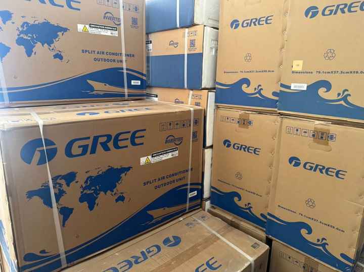 1.5P Hybrid ACDC 12000BTU Solar Air Conditioner Solar Powered Air Conditioner Solar Panel Air Conditioner GREE