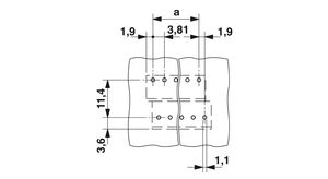 Bloc de bornes PCB MKKDS 1/9-3,81 - Product Image 4