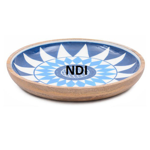 Decoración de mesa de madera de Acacia, cuenco para servir postres, servidor de ensalada de frutas frescas, cuenco de madera con acabado esmaltado - Product Image 4
