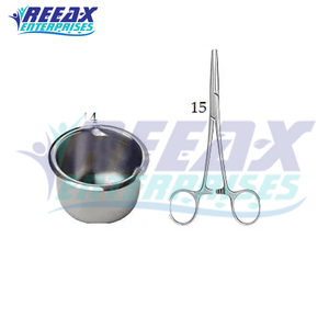ชุดเครื่องแต่งกายการผ่าตัดอเนกประสงค์ขนาดดีที่สุดโดยองค์กร reeax เครื่องมือที่จำเป็นสำหรับการผ่าตัดประสบความสำเร็จ - Product Image 5