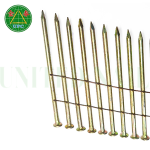 Precios de fábrica competitivos 4500 piezas Clavos de bobina 3 \ "X 0.120 \" Estilos de vástago liso para fabricación de paletas Material de acero Vietnam - Product Image 5