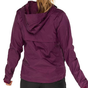 Veste coupe-vent confortable pour femme, idéale pour l'hiver et les activités de plein air, en nylon respirant, tissée, légère, pour la randonnée, vêtements de sport, à capuche, tendance - Product Image 4