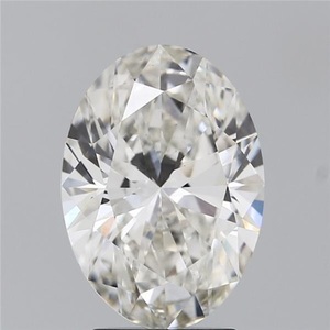 IGI certifié 3.25 Ct blanc laboratoire cultivé ovale coupe bague de fiançailles H couleur VS1 clarté bijoux en diamant en vrac - Product Image 1