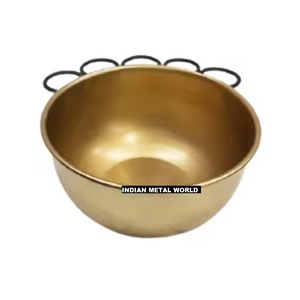 Modern Design Eco-Friendly Hotel Tableware Bowl Creative Quality Round Shape Metal <b>Chocolate</b> Serving Bowl For <b>Wedding</b> Parties - Product Image 1